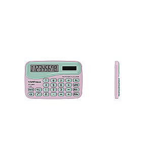 Pocket Calculator 8 Digits ErichKrause PC-869 Floral Soul, Assorted