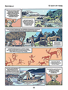 Ewolucja człowieka w komiksach