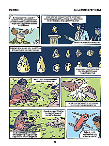 Ewolucja człowieka w komiksach
