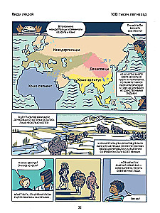 Ewolucja człowieka w komiksach