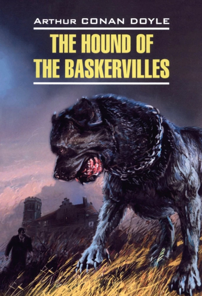 Baskervilų šuo. Anglų detektyvinė istorija. Knyga anglų kalba skaityti