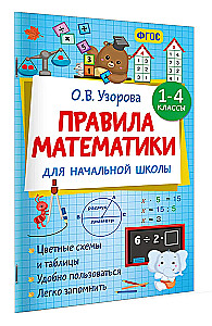 Rules of Mathematics for Primary School. Grades 1-4