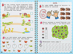 Numbers. 5-6 years. Write-Erase. Spiral Workbooks with Marker