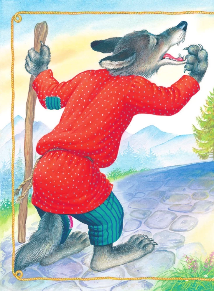 The Wolf and the Kids. Russian Folk Tales