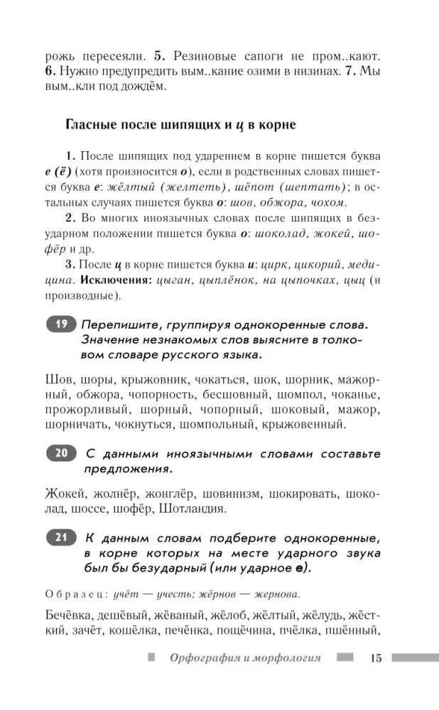 Russian Language for Schoolchildren. Orthography and Morphology. Syntax and Punctuation
