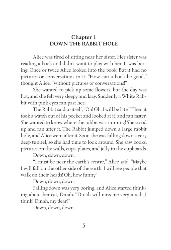 Alice's Adventures in Wonderland. A2