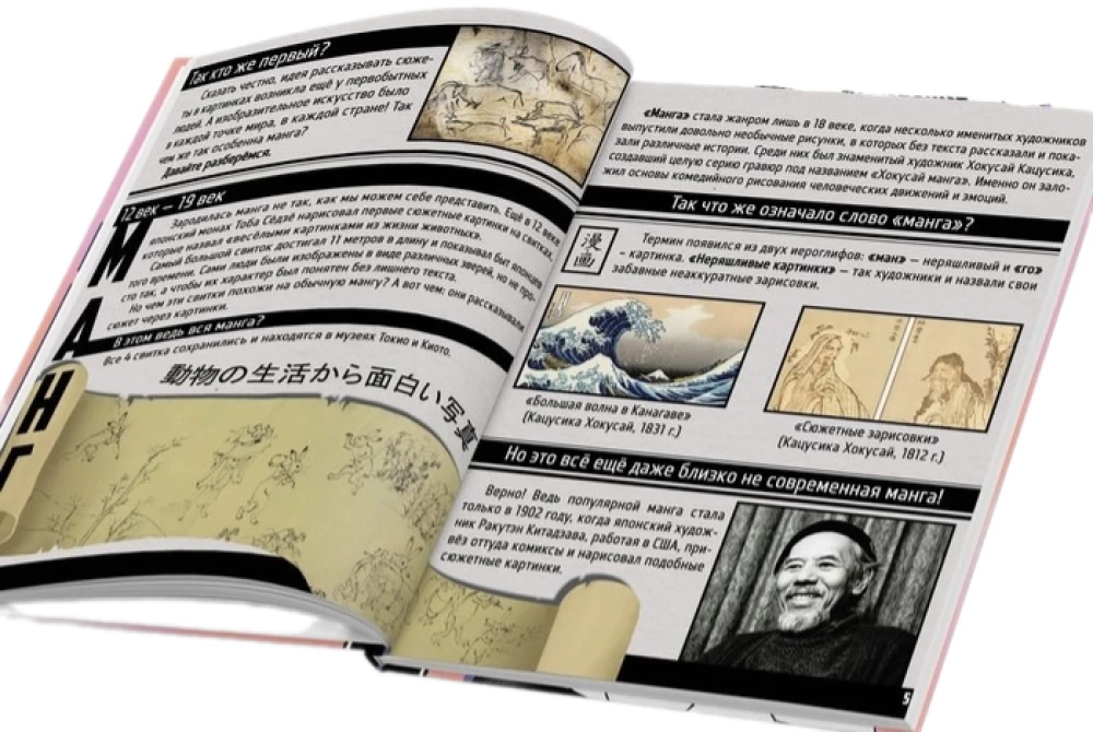 Ajalugu piltidena. Kõik manga, manhwa ja manhua kohta