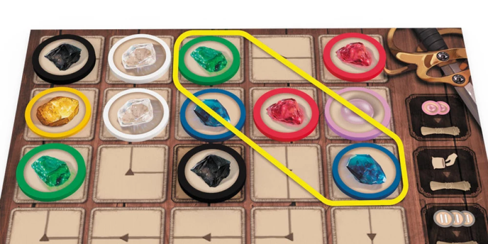 Brettspiel - Luxus. Duell