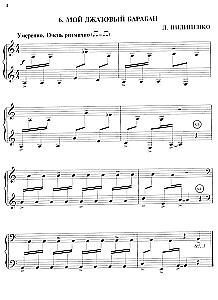 Jazz in Two Lines: Miniatures for Piano