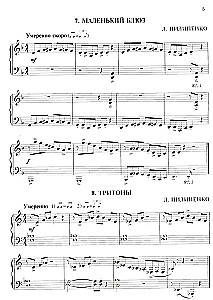 Jazz in Two Lines: Miniatures for Piano