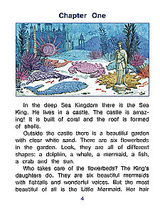 Reading Together. The Little Mermaid