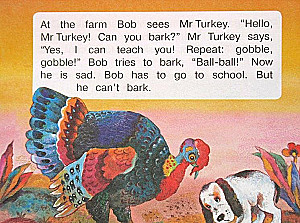 Welpe Bob = Bob der Welpe