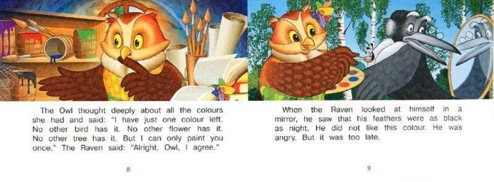 Why the owl flies only by night