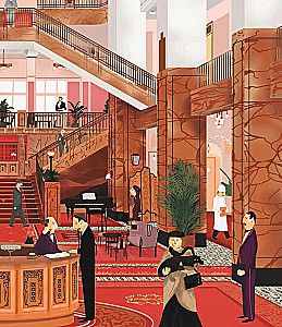 Hotel Grand Budapest. Ilustrowana historia tworzenia melancholijnej komedii o utraconym świecie