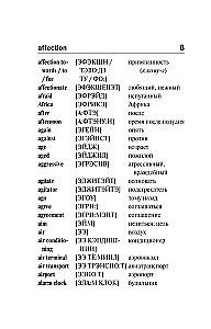 Популярный англо-русский русско-английский словарь с произношением