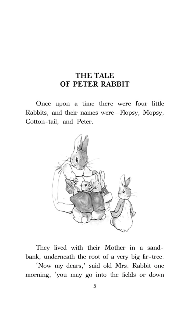 Märchen über den Hasen Peter. Stufe 1 = Die Geschichte von Peter Hase