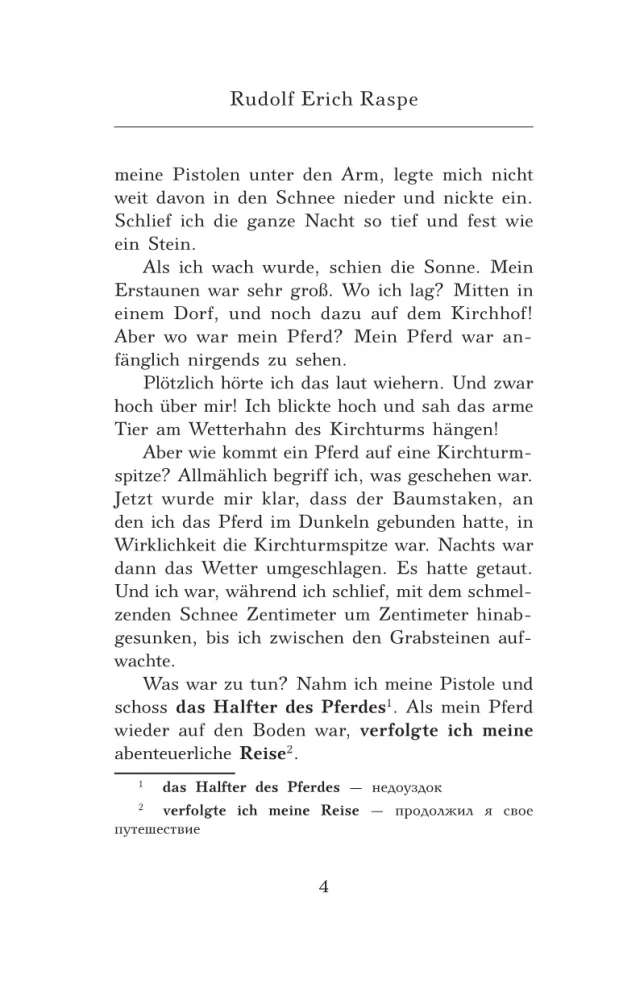 Przygody barona Münchhausena. Poziom 1 = Die Abenteuer von Baron Munchhausen