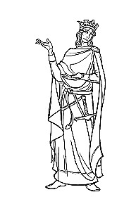 The Middle Ages. Anti-Stress Coloring Book