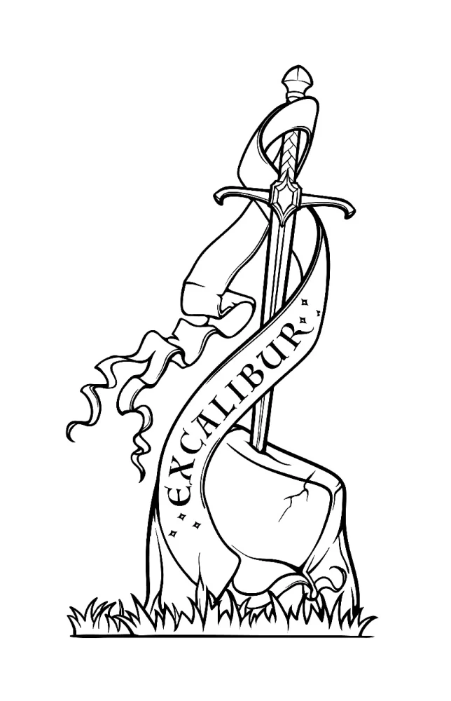 The Middle Ages. Anti-Stress Coloring Book
