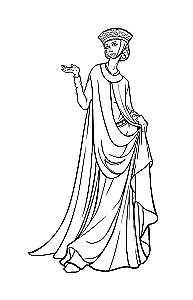 The Middle Ages. Anti-Stress Coloring Book